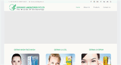 Desktop Screenshot of dermawizlaboratories.com