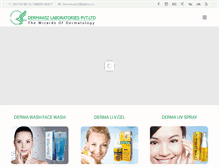 Tablet Screenshot of dermawizlaboratories.com